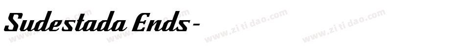 Sudestada Ends字体转换